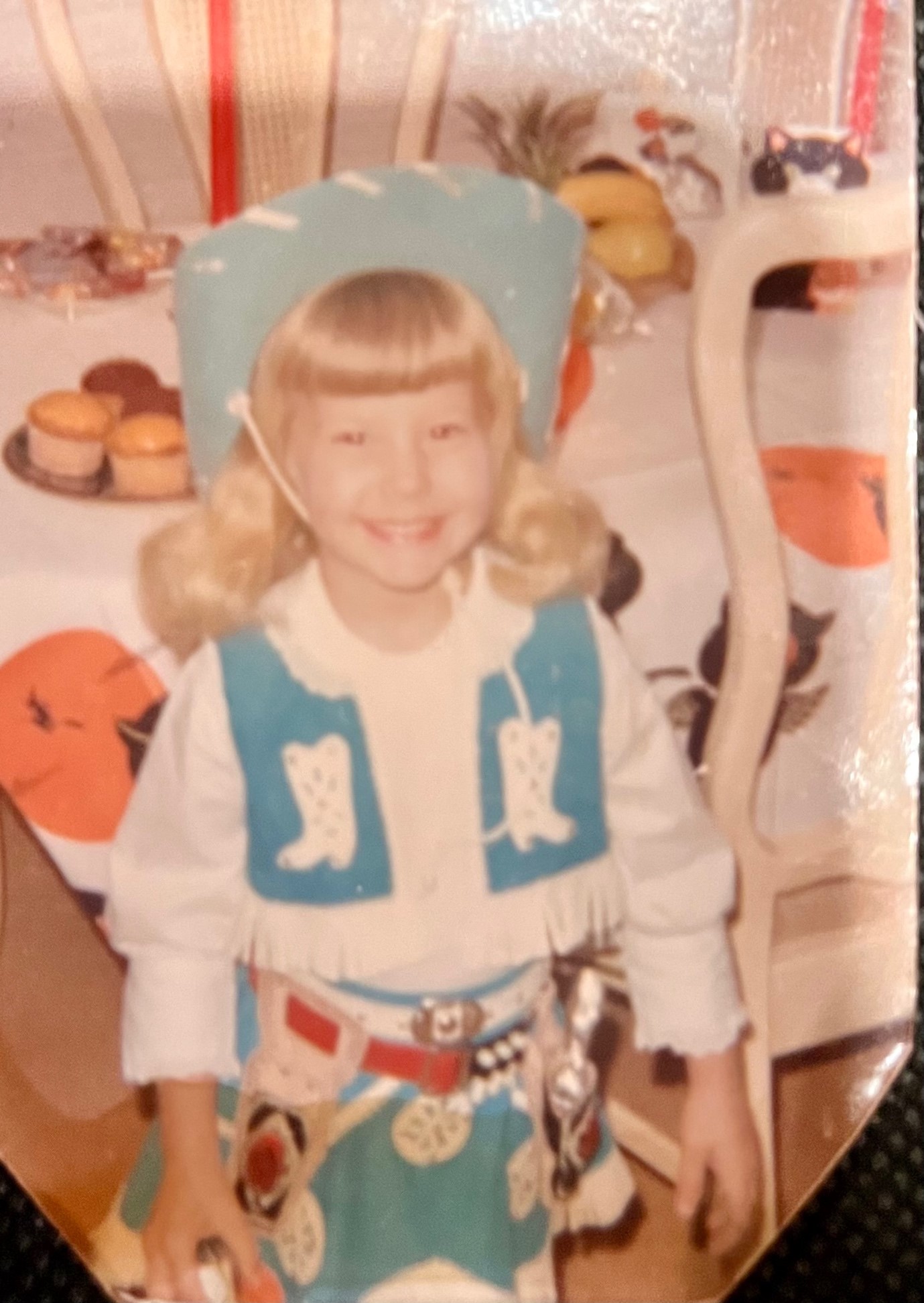 Kathleen Costello as a child